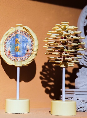 敦煌解压旋转斐波契螺旋树转转乐