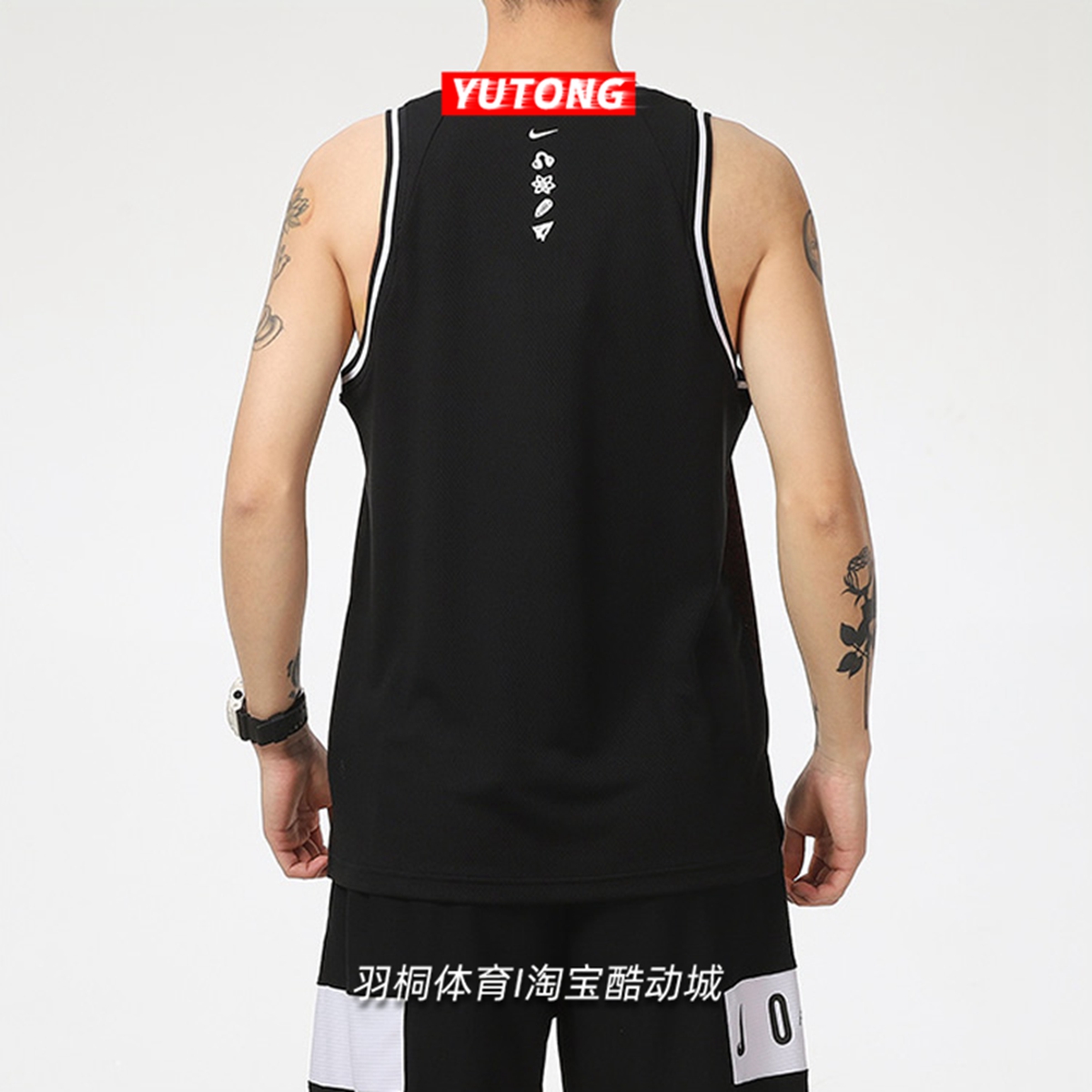Nike耐克背心男2021夏季新款速干透气篮球运动无袖T恤 DJ5217-010