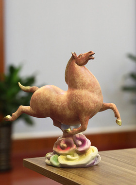 西安文创黄铜飞马摆件纪念礼品