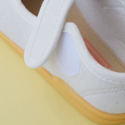 Японская белая обувь для раннего возраста для мальчиков, тканевые туфли на липучке для отдыха