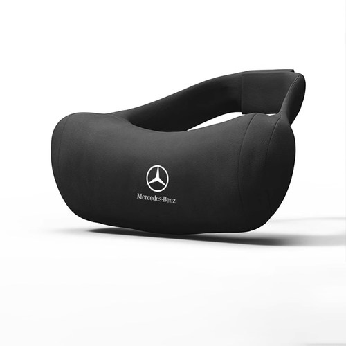 适用于奔驰头枕GLC260LC级C200E300LS汽车护颈枕车用高级靠枕座椅 - 图3