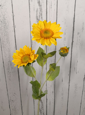 新品仿真太阳花向日葵摆件插花