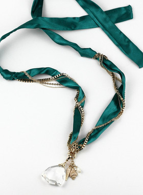 欧美特别款通透白色水晶挂坠