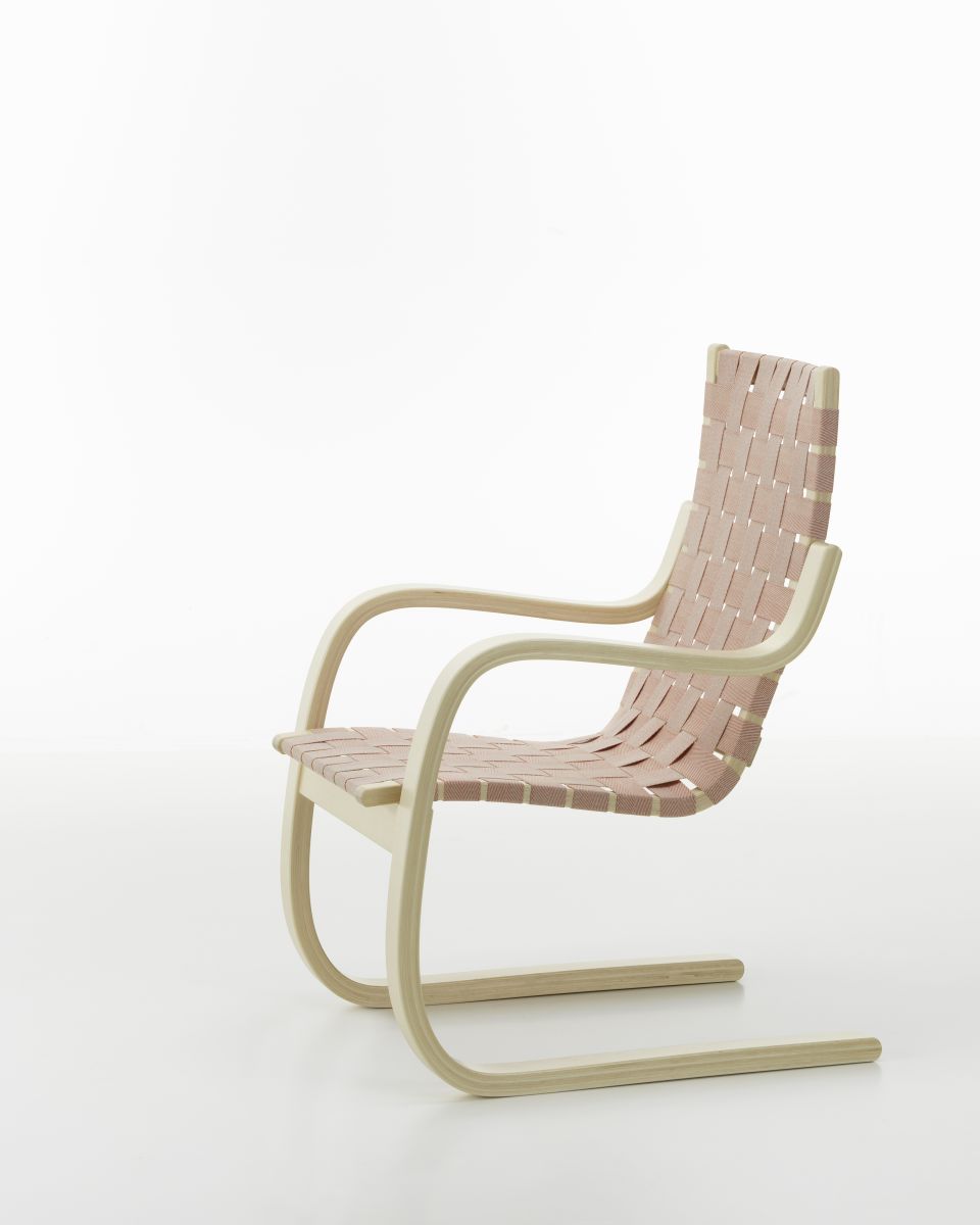 Artek扶手椅绷带实木设计师芬兰北欧进口家具正品 Armchair 406-图2