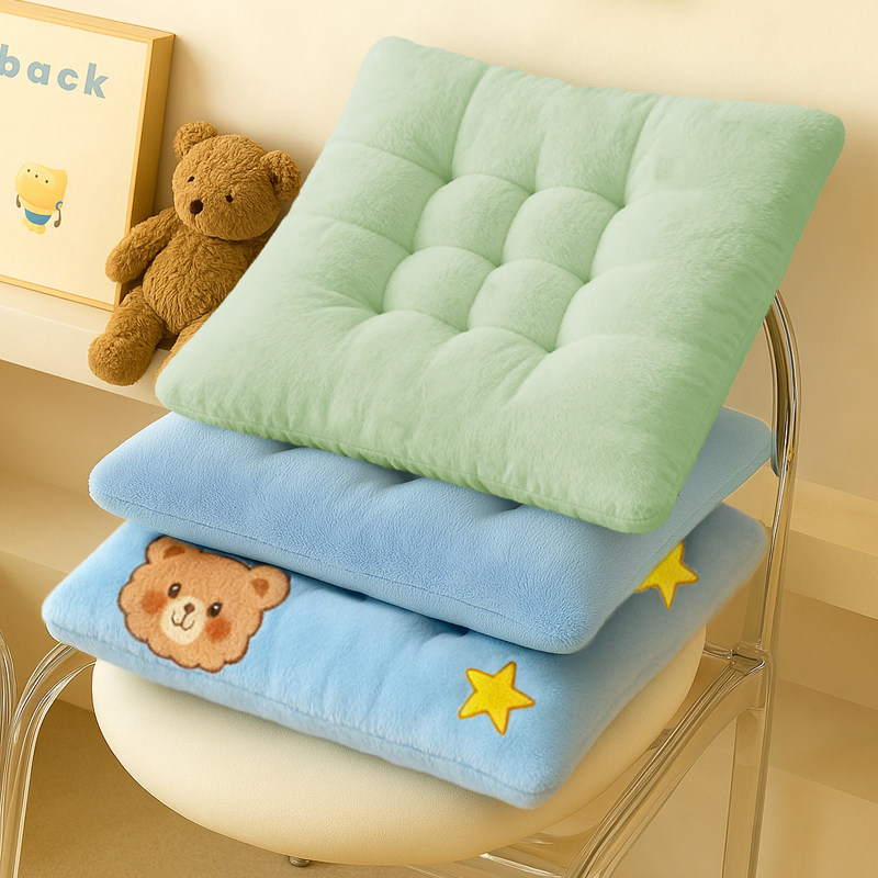 坐垫学生教室冬加厚防屁股痛椅子2025新款凳子垫子久坐办公室毛绒