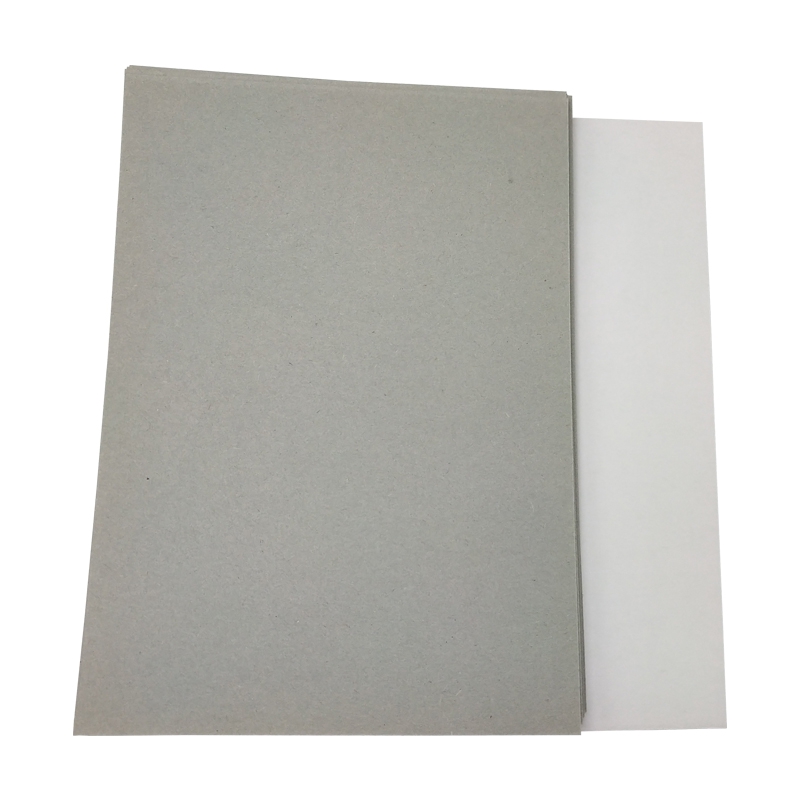 50张灰底白板厚卡纸4K8K手工绘画厚硬单面白卡纸A3A4衣服衬板卡纸 - 图3