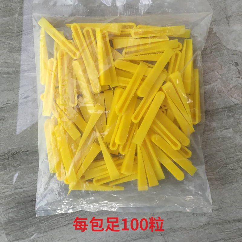 铺贴瓷砖定位找平器 调平器 十字架缝卡 贴瓷砖辅助工具楔子垫片 - 图2