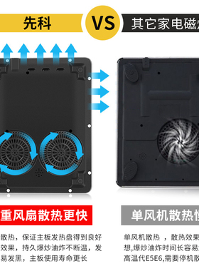 先科大功率进口芯片节能猛火3500
