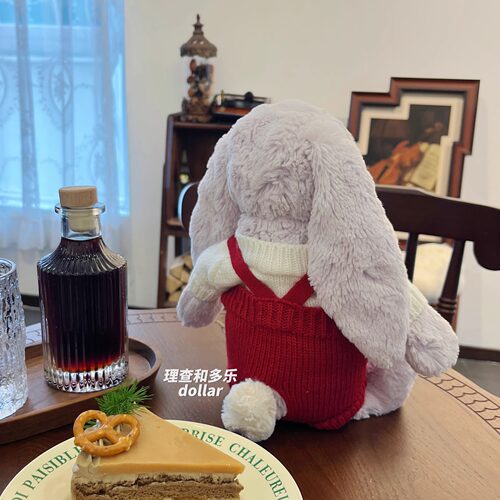 邦尼兔衣服丹麦圣诞装steiff小熊衣服伽百利兔兔娃衣巴塞罗熊娃衣 - 图2