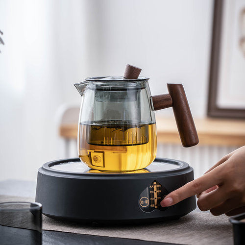 耐高温玻璃煮茶泡茶单壶茶水分离花茶壶功夫茶壶套装家用茶具加厚 - 图2
