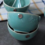 Longquan Celadon Rice Bowl набор бытовой керамической чаши творческий благословщик.
