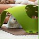 Cat Drill Play Mat Tunnel Shelter House