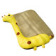 Three-dimensional giraffe pet mat cooling and breathable cat nest