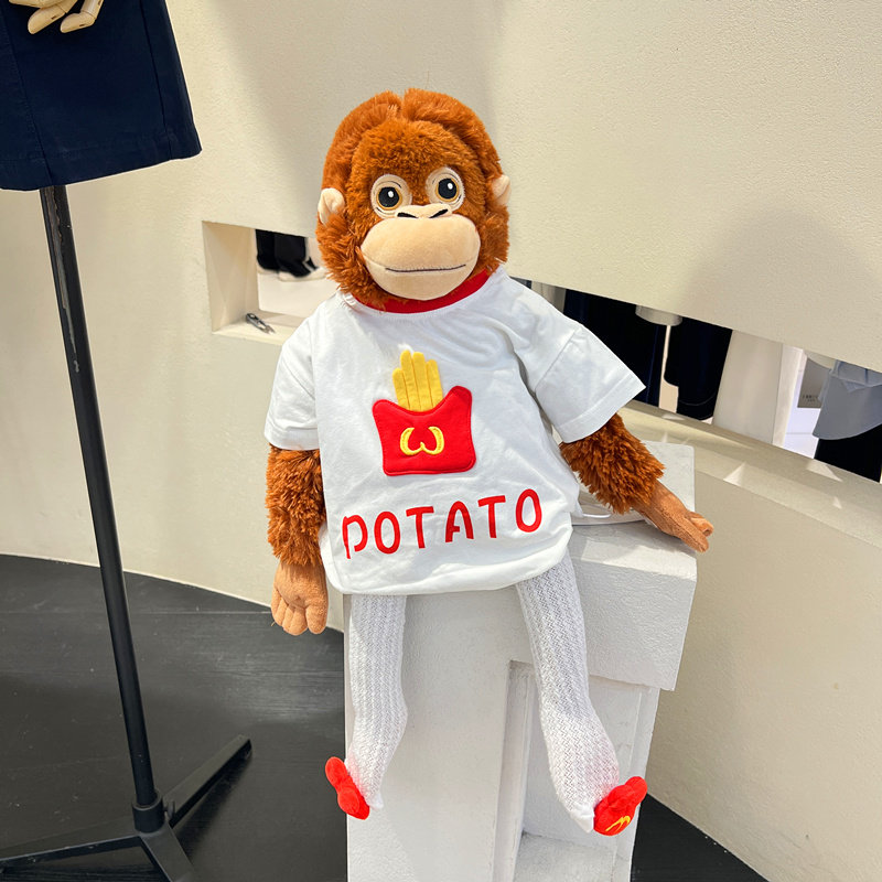 网红大猩猩衣服连体衣长臂猴子衣服娃衣着替毛绒玩具布娃娃着替,淘宝优惠券,粉丝福利购,淘宝优惠卷