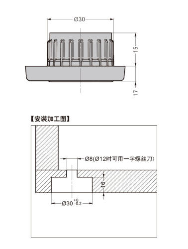 日本进口LAMP蓝普可调节脚垫橱柜脚调整脚支撑脚垫柜子黑色IT6555-图0