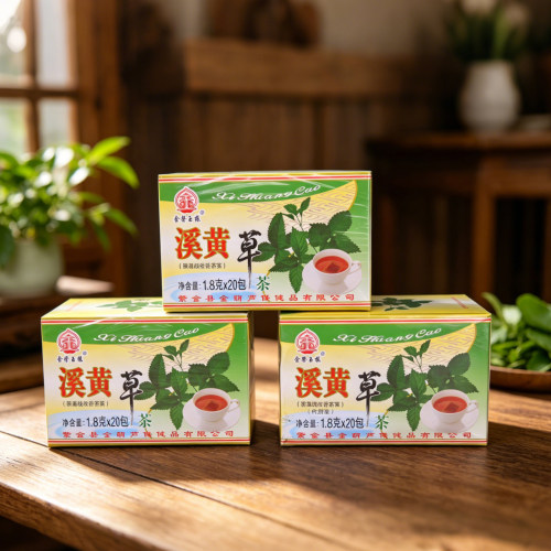 紫金特产金声玉振溪黄草茶传统草本凉茶饮清香回甘小包装泡广东茶 - 图3
