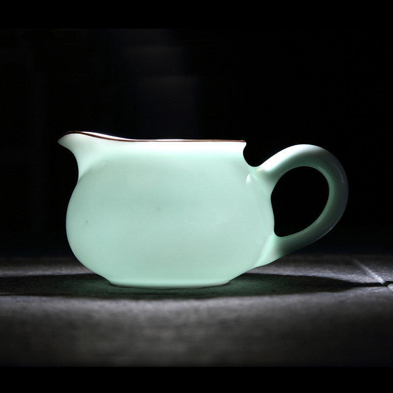 青瓷手绘功夫茶具套装中式整套茶具客厅家用陶瓷釉下盖碗茶壶茶杯,淘宝优惠券,粉丝福利购,淘宝优惠卷