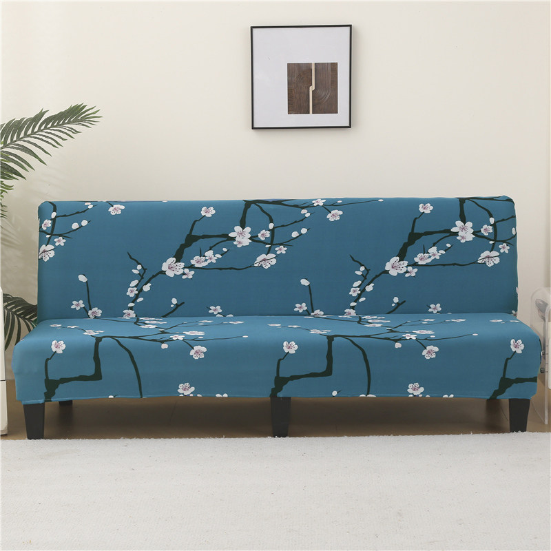 全包简约沙发床套罩网红通用型弹力防尘无扶手懒人沙发床罩沙发罩 - 图3