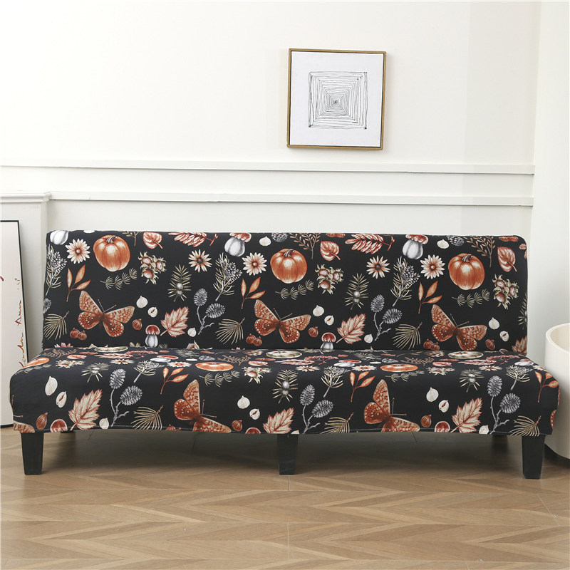 全包简约沙发床套罩网红通用型弹力防尘无扶手懒人沙发床罩沙发罩 - 图1