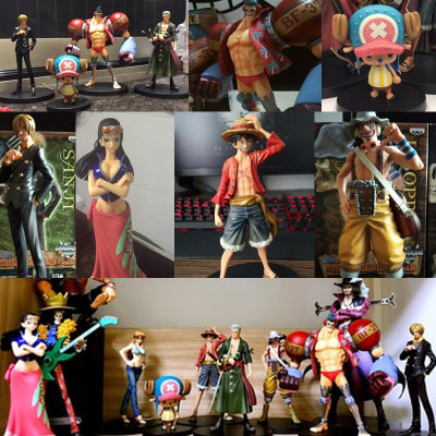 朵拉现货日版海贼王新世界草帽团路飞索隆山治娜美手办 虎窝淘