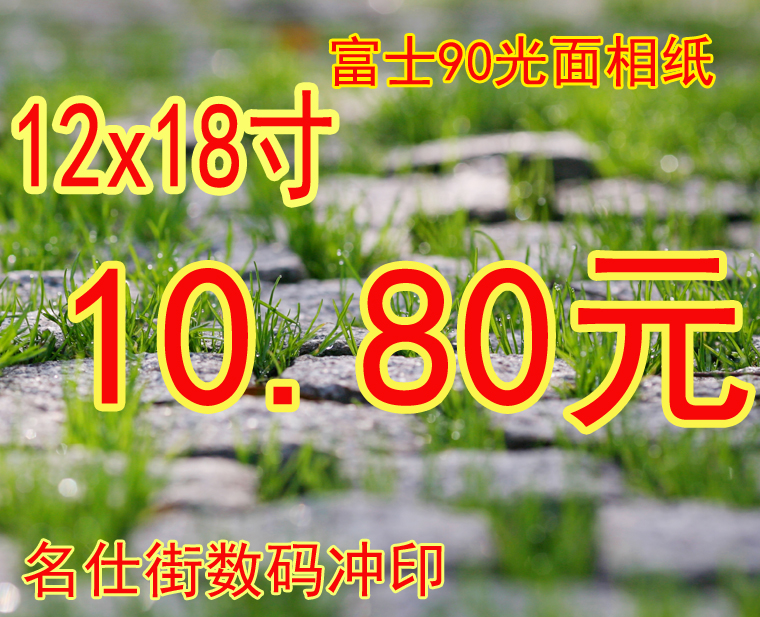 洗相片 冲洗照片富士90光面纸12寸印照片冲印满19元/江浙沪包邮 - 图2