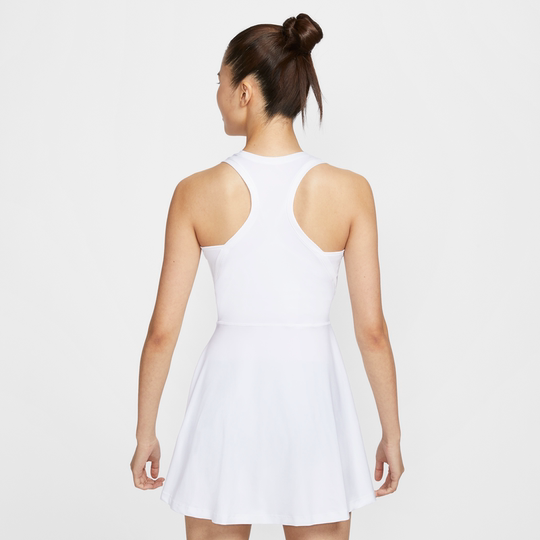 耐克勾女子速干舒适网球连衣裙运动拼接刺绣NIKE DRI-FIT FQ1781