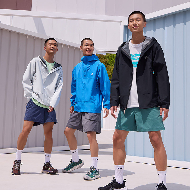 Nike耐克官方ACG STORM-FIT男子防风夹克外套户外徒步叠搭DV9416