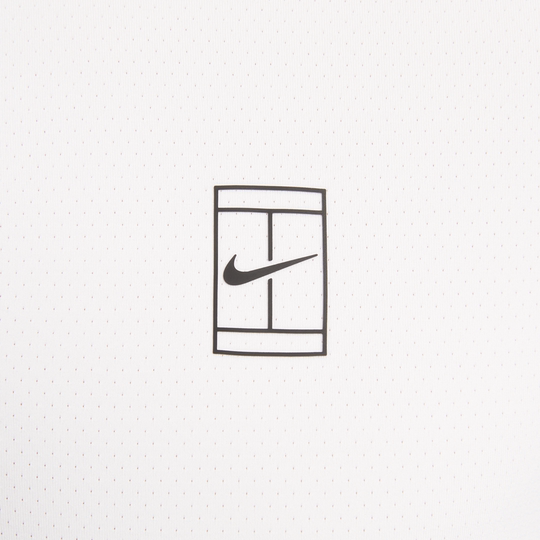 Быстросохнущая мужская теннисная футболка-поло с лацканами Nike