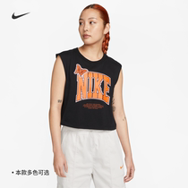 Nike Nike Official Womens Vest Loose Pure Cotton Casual Light Soft Comfort FD2574