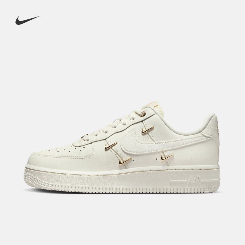 Nike耐克官方AIR FORCE 1女子空军一号运动鞋夏季胶底板鞋FV3654 - 图0