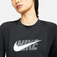 跑步t恤 nike耐克官方dri-fit icon midlayer女子跑步上衣新款秋冬dd6943