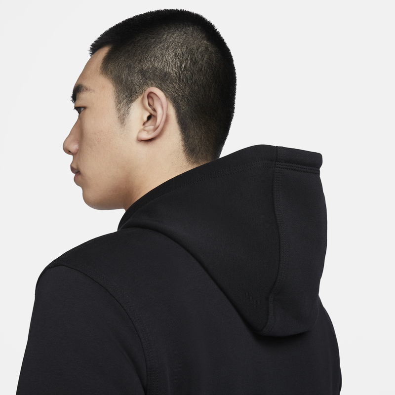 Nike耐克官方男子加绒套头连帽衫冬季卫衣针织休闲叠搭柔软623453