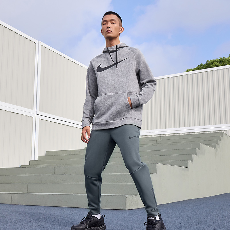 Nike耐克官方PRO THERMA-FIT男加绒训练长裤冬季运动裤保暖DD2123