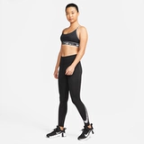 Nike, быстросохнущий комбинезон, штаны, средняя посадка, для бега, в обтяжку