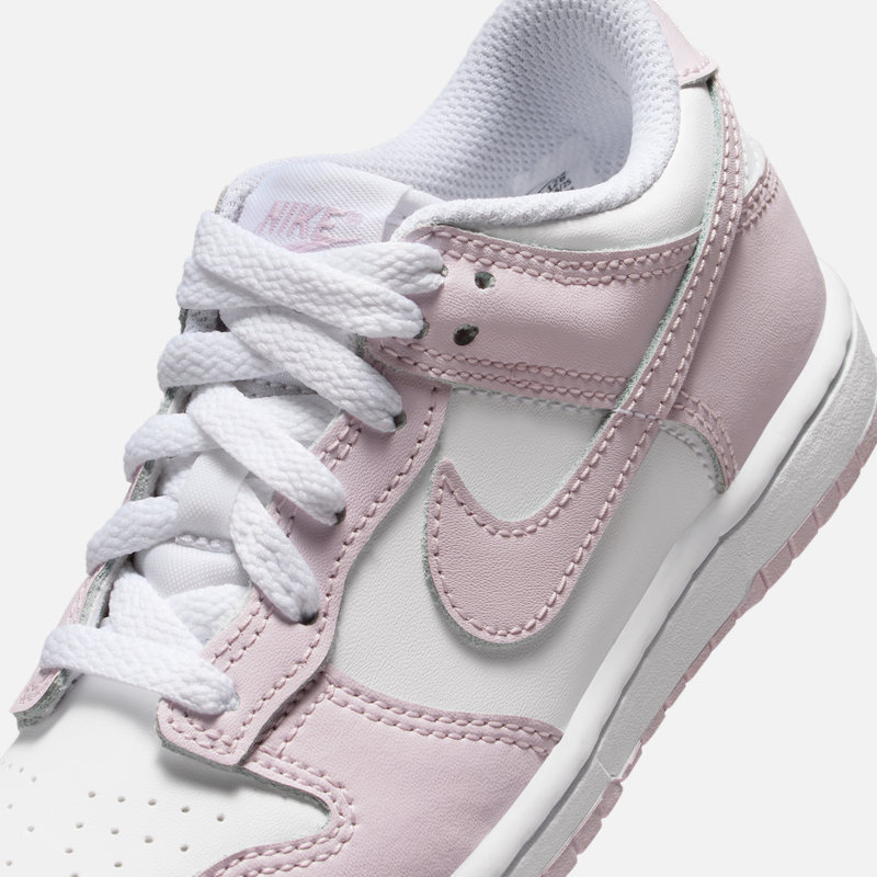 耐克幼童低帮平底运动鞋春季男女童部分皮面板鞋NIKE DUNK FB9108,淘宝优惠券,粉丝福利购,淘宝优惠卷