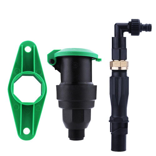 园林快速取水阀小区取水器抽水吸水神器家用洗车水管取水杆6分1寸 - 图3