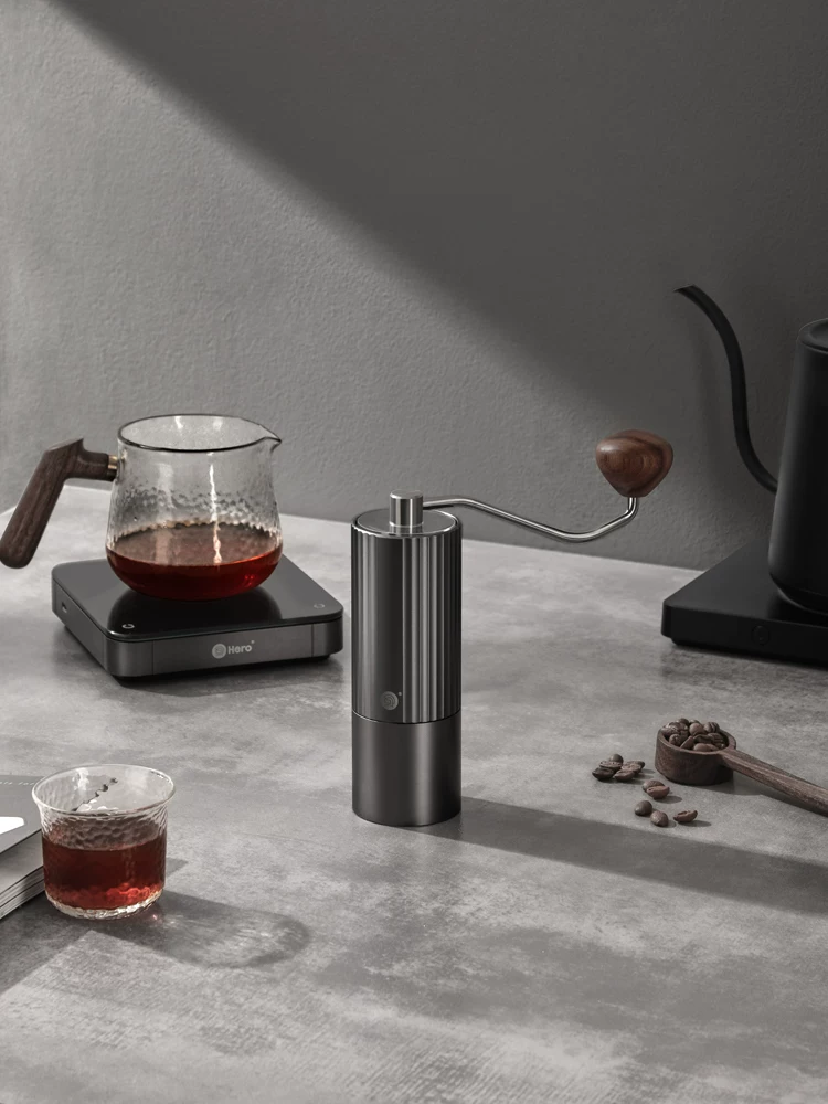 Heroz3 hand shake grinding bean machine кофемолка ручная кофемашина нержавеющая сталь перемалывание бобы ручная кофемашина