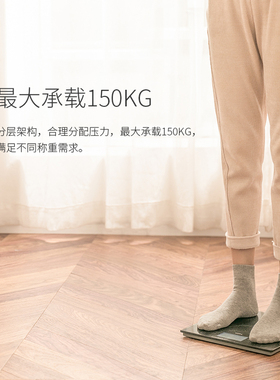 德国beurer家用智能电子体重秤