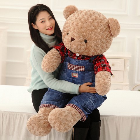泰迪熊公仔毛绒玩具熊抱抱熊女生玩偶情侣熊睡觉布娃娃女生日礼物