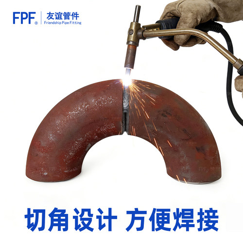 弯头焊接1寸4分50碳钢90度32冲压150无缝45度DN 100/80/65/108/76 - 图1