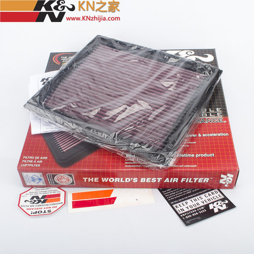 KN之家 适配 沃尔沃S40 S80 V60 S60L XC60 2.0T 5缸 KN空气滤芯 - 图0