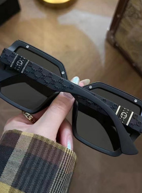 偏光方形大框显瘦女士遮阳太阳镜