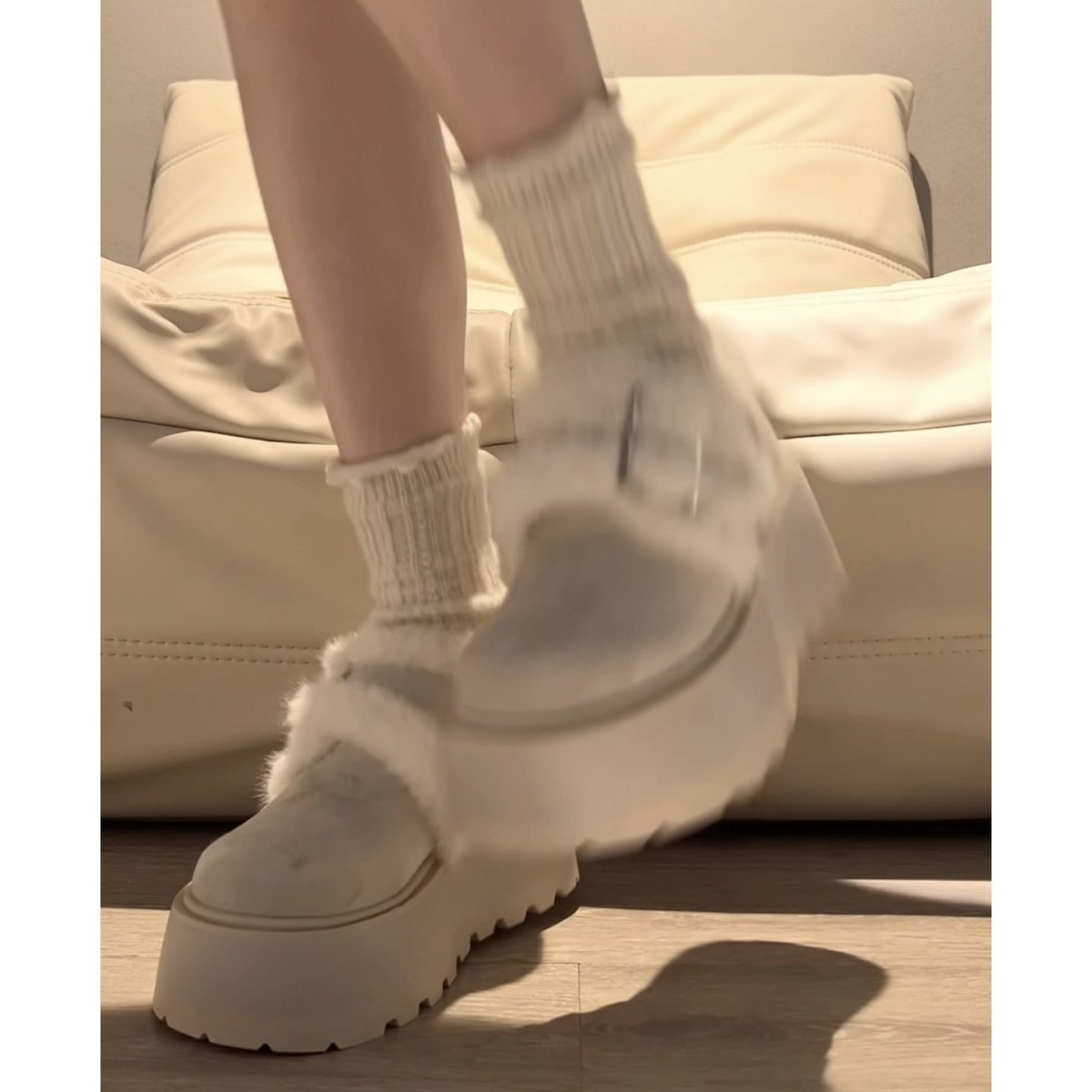 小个子加绒保暖雪地靴2025年新款秋冬季时尚百搭加棉勃肯鞋,淘宝优惠券,粉丝福利购,淘宝优惠卷