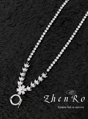 万能链五款满闪钻单链条的吊坠链