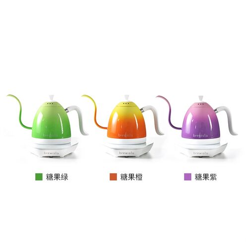 Brewista限量款梦幻糖果色系列智能控温手冲咖啡壶0.6L - 图3