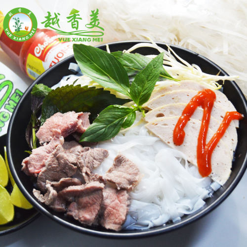 【越香美】越南河粉清水河粉 PHO KHO汤料米粉扁粉顺化河粉 - 图1