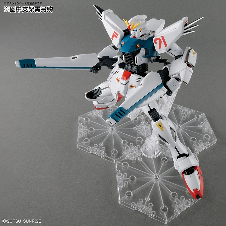 现货 万代 MG 1/100 F91高达 F-91 Ver 2.0 Gundam 敢达拼装模型 - 图0