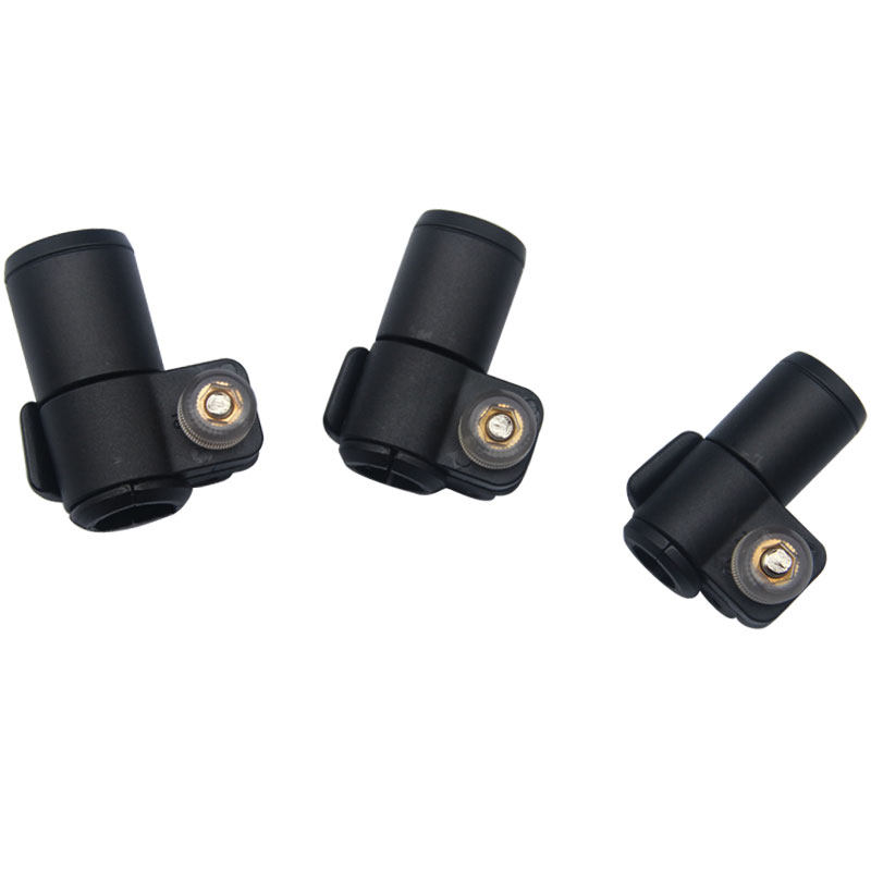 登山杖外锁扣 直柄三节6061铝合金杖7075管塑料材料 通用专用配件