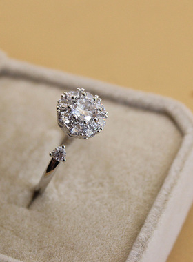 其它女合金韩版时来运转戒指