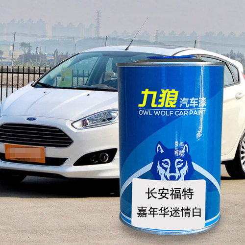 九狼汽车漆福成品特改色车漆4S嘉店年华海天蓝电光紫迷情白魔力红 - 图1